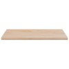 4 db tömör fenyőfa téglalap alakú asztallap 90 x 45 x 2,5 cm