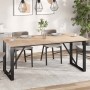 4 db tömör fenyőfa téglalap alakú asztallap 90 x 45 x 2,5 cm