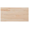 4 db tömör fenyőfa téglalap alakú asztallap 100 x 50 x 2,5 cm