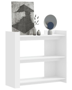 Fehér szerelt fa tálalóasztal 100 x 35 x 90 cm