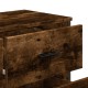Füstös tölgy színű szerelt fa komód 91 x 35,5 x 74,5 cm Füstös tölgy színű szerelt fa komód 91 x 35,5 x 74,5 cm