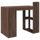 Barna tölgy színű szerelt fa irodai asztal 103,5 x 56,5 x 94 cm Barna tölgy színű szerelt fa irodai asztal 103,5 x 56,5 x 94 cm