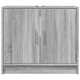 Szürke sonoma színű szerelt fa mosdószekrény 63 x 29 x 55 cm