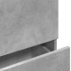 Betonszürke szerelt fa mosdószekrény 78 x 37 x 59 cm