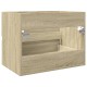 Sonoma-tölgy színű forgácslap mosdószekrény 60 x 38,5 x 45 cm
