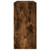 Füstös tölgy színű szerelt fa tálalószekrény 102x37x75,5 cm