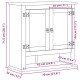 Corona tömör fenyőfa fali fürdőszobaszekrény 70 x 33 x 70,4 cm