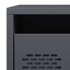 2 db antracitszürke acél éjjeliszekrény 35 x 39 x 43,5 cm