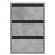 Betonszürke szerelt fa fiókos sarokszekrény 40 x 41 x 58 cm Betonszürke szerelt fa fiókos sarokszekrény 40 x 41 x 58 cm