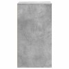 Betonszürke szerelt fa fiókos sarokszekrény 60 x 41 x 76 cm