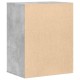 Betonszürke szerelt fa fiókos sarokszekrény 60 x 41 x 76 cm Betonszürke szerelt fa fiókos sarokszekrény 60 x 41 x 76 cm