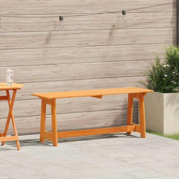 Kerti pad barna 119 x 37 x 47 cm tömör fenyőfa