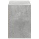 Betonszürke falra szerelhető tv-szekrény led-del 100x31x45 cm Betonszürke falra szerelhető tv-szekrény led-del 100x31x45 cm