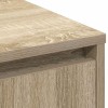 Led tálaló sonoma tölgy 90 x 32 x 75 cm faanyag