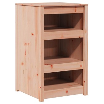 Konyhaszekrény meppel barna tölgy 55 x 55 x 92 cm tömör fenyőfa