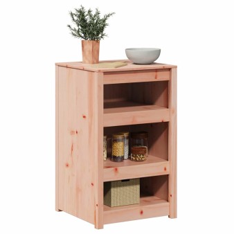 Konyhaszekrény meppel barna tölgy 55 x 55 x 92 cm tömör fenyőfa