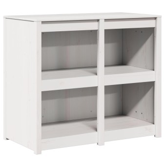 Konyhaszekrény polcokkal meppel meleg fehér 106 x 55 x 92 cm