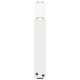 2 db acél fehér dohányzóasztal lábak u-alakú 70x(30-31) cm
