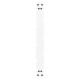2 db acél fehér dohányzóasztal lábak u-alakú 70x(30-31) cm