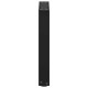 2 db acél fekete dohányzóasztal lábak u-alakú 28x(42-43) cm