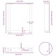 2 db acél fekete dohányzóasztal lábak u-alakú 38x(42-43) cm 2 db acél fekete dohányzóasztal lábak u-alakú 38x(42-43) cm