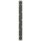 2 db antracit acél dohányzóasztal lábak u-alakú 70x(42-43) cm