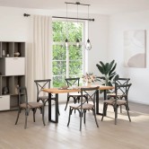2 db fekete, u alakú acél konzolasztal láb 38 x (72-73) cm