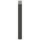2 db antracit acél dohányzóasztal lábak u-alakú 60x(72-73) cm
