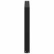 2 db acél fekete dohányzóasztal lábak u-alakú 80x(72-73) cm