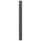 2 db antracit acél dohányzóasztal lábak u-alakú 100x(72-73) cm