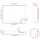 2 db antracit acél dohányzóasztal lábak u-alakú 100x(72-73) cm