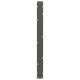 2 db antracit acél dohányzóasztal lábak u-alakú 100x(72-73) cm