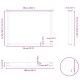 2 db antracit acél dohányzóasztal lábak u-alakú 100x(72-73) cm