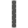 2 db antracitszürke u-alakú acél bárasztalláb 50x(100-101) cm