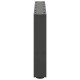 2 db antracit acél dohányzóasztal lábak 50x(30-31) cm