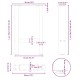 2 db fehér acél dohányzóasztal lábak 38x(42-43) cm