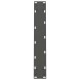 2 db antracit acél dohányzóasztal lábak 50x(72-73) cm