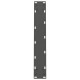 2 db antracit acél dohányzóasztal lábak 60x(72-73) cm
