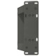 2 db antracit acél dohányzóasztal lábak u-alakú 30x(30-31) cm