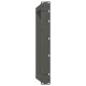 2 db antracit acél dohányzóasztal lábak u-alakú 60x(30-31) cm
