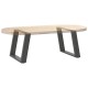 2 db antracit acél dohányzóasztal lábak u-alakú 70x(42-43) cm