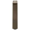 2 db a-alakú acél dohányzóasztal láb 30x(30-31) cm
