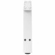 2 db fehér acél dohányzóasztal lábak a-alakú 60x(30-31) cm