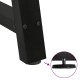2 db acél fekete dohányzóasztal lábak a-alakú 70x(30-31) cm 2 db acél fekete dohányzóasztal lábak a-alakú 70x(30-31) cm