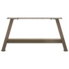 2 db a-alakú dohányzóasztal láb 70 x (30-31) cm acél