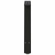 2 db acél fekete dohányzóasztal lábak a-alakú 38x(42-43) cm