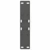 2 db antracitszürke a-alakú acél dohányzóasztal láb 38x(42-43) cm