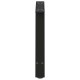 2 db acél fekete dohányzóasztal lábak a-alakú 60x(42-43) cm