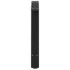 2 db a-alakú fekete dohányzóasztal láb 70 x (42-43) cm acél