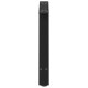 2 db acél fekete dohányzóasztal lábak a-alakú 70x(42-43) cm